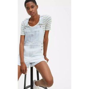Levi's Vintage Light Wash Shortall Overalls